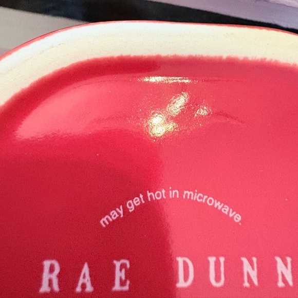 Rae Dunn Large Red You Don’t Gnome Me Ceramic Canister - Picture 2 of 3